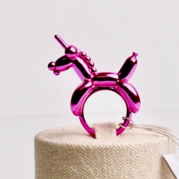 Kate Spade RARE Whimsies Balloon Unicorn ring sz 5 - Picture 5 of 6